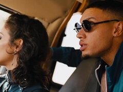 Arsch, Schwarz, Fesselspiele, Schwanz, Würgen, Küssen, Kurzes haar, Titten