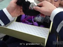 Blonde, Tromperie, Mignonne, Papa, Hd, Chatte, Rasée, Nénés