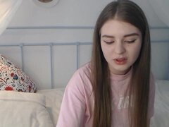 18 jaar, Enthousiasteling, Schoolmeisje, Roken, Tiener, Webcamera