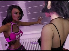 3 dimensionaal, Enthousiasteling, Kont naar mond, Grote kont, Spel, Roodharige vrouw