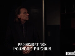 茶髪の, チン, ヨーロピアン, ドイツ人, ハードコア, オフィス