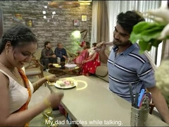 Gros cul, Gros seins, Sucer une bite, Éjaculation interne, Tir de sperme, Hard, Indienne, Épouse