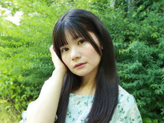 Asiatisch, Schlafzimmer, Braunhaarige, Dürr, Titten