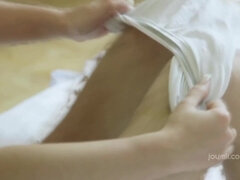 18 ans, Sucer une bite, Brunette brune, Éjaculation interne, Tir de sperme, Branlette thaïlandaise, Hd, Adolescente