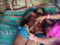 Bhabhi gives handjob to her devar with some serious action