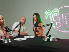 Kelsi Monroe gets fucked after recording a podcast episode