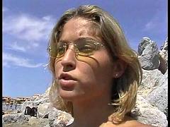 Enthousiasteling, Strand, Blond, Erotisch, Frans, Hardcore, Softcore pornografie, Oud