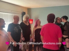 Witches Lesbian Orgy Makes Baby Queer Squirt & Moan - Group Sex Party