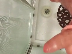 Spermaladung, Erstes mal, Handjob, Italienisch, Latina, Masturbation, Dusche, Vintage