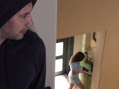 緊縛, ボンデージ, イマラチオ, 服従, 毛深い, ハードコア, 苦痛, 穴開きパンティ