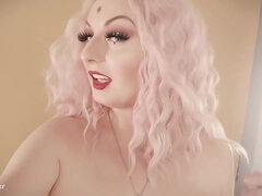 Dominatie, Dominante vrouw, Hd, Masturbatie, Natuurlijke tieten, Tepels, Panty, Gezichtspunt