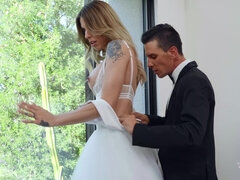 アナル, 舐める尻, デカパイ, バイセクシャル, アウトドア, タトゥー, オッパイの, 結婚式