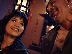 Mamada, Novia, Morena, Estilo perrito, Pajear, Besar, Lamidas, Al aire libre