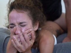 Enthousiasteling, Grote lul, Vies praten, Hondjeshouding, Huisgemaakt, Klein, Tiener, Tieten likken