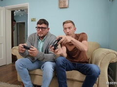 デカチン, フェラチオ, 巨乳な, チン, 旦那, オマンコ, オッパイの, 濡れ