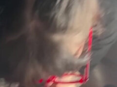 Enthousiasteling, Pijpbeurt, Emo jongen, Brillen, Twee staartjes