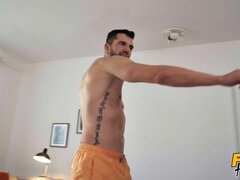 Swedish Backpacker and Hot Guy