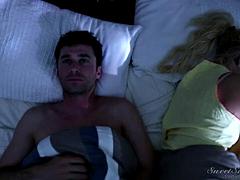 デカパイ, ブロンド, フェラチオ, イく瞬間, 手コキする, ハードコア, オッパイの, 妻