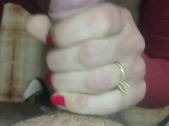 Leie, Blasen, Sperma im mund, Hd, Selbstgemacht, Milf, Mutti, Titten