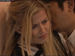 Garce, Blonde, Sucer une bite, Éjaculation interne, Hard, Chatte, Pute, Nénés