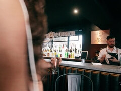 In den arsch, Arschlecken, Grosse titten, Blasen, Braunhaarige, Hardcore, Absätze, Titten