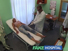 FakeHospital Doctor probes patients pussy with his cock