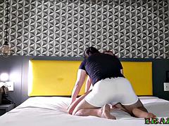 Amateur, Sucer une bite, Brésilienne, Éjaculation interne, Léchez