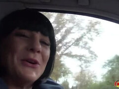 Skinny German Teen Lulu Gun Hardcore Outdoor Sex with Big Cock Cumshot