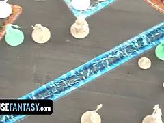 Sexy stunner in costume Olivia Madison gets her arsehole fucked during desire game - freeuse fantasy