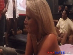 Amateur, Rubia, Mamada, Corridas faciales, Hembra, Sexo duro, Hd, Esposa