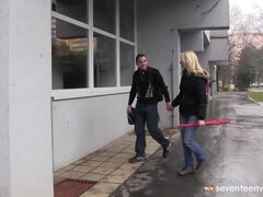 ブロンド, フェラチオ, クラブ, ヨーロピアン, ハードコア, 剃毛, ティーン