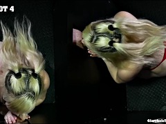 Blonde, Sucer une bite, Compilation, Tir de sperme, Homosexuelle, Branlette thaïlandaise, Interracial, Pov