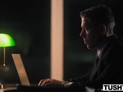 Cunnilingus, Anal, Rubia, Mamada, Semen en la boca, Estilo perrito, Abierta, Lencería