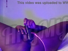 Insane cougar heads solo with her massager at home(utter flick on premium)