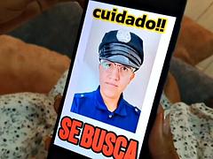 Leie, Blasen, Paar, Hardcore, Latina, Polizei