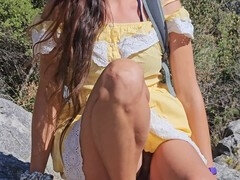 Beso negro, Vestido, Abierta, Peludo, Madres para coger, Bragas, Juguetes, Bajo la falda