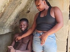 Africain, Amateur, Cul à la bouche, Gros cul, Grosse bite, Noire, Chatte