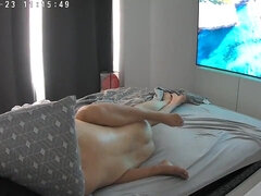 Mia Velvet fuck-a-thon on voyeur camera part three