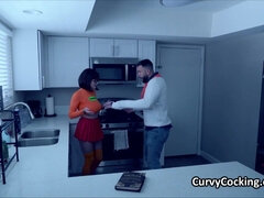 Velma's big tit bouncing riding big knob