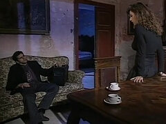 Schönheit, Blasen, Süss, Kehlenfick, Schwanz, Italienisch, Orgasmus, Vintage