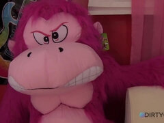 Heartbroken teenie Abella Danger lets her acquaintance jizm inwards her