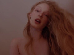 Culo, Masturbación, Coño, Pelirrojo, Solo, Tetas, Mojado