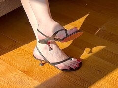 Pieds, Talons, Rousse roux, Chaussures