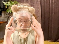 Amateur, Cul à la bouche, Compilation, Tir de sperme, Faciale, Lunettes, Chatte, Toilettes