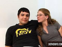 Grosser schwanz, Vollbusig, Gehörnter ehemann, Spermaladung, Interrassisch, Penis, Titten, Ehefrau