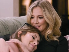 Gros seins, Doigter, Lesbienne, Léchez, Mère que j'aimerais baiser, Chatte, Réalité, Séduite