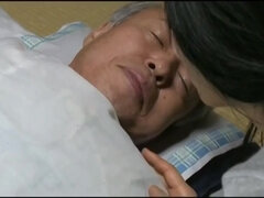 アジア人, 美人, フェラチオ, 茶髪の, 毛深い, 淫乱熟女, 自然山雀, オマンコ