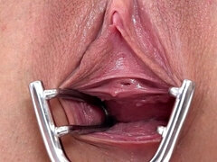 Oiled Up Teen Gets Fisted