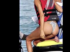 素人, 茶髪の, セレブ, コンピレーション, 一人, オッパイの