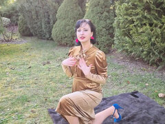 Cul, Hd, Mature, Nylon, Orgasme, De plein air, Douche, Jarretelles